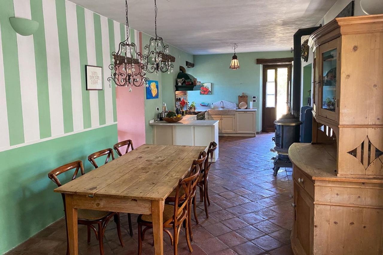 Vakantiehuis Casa Dolce Vista Monastero Bormida Екстериор снимка