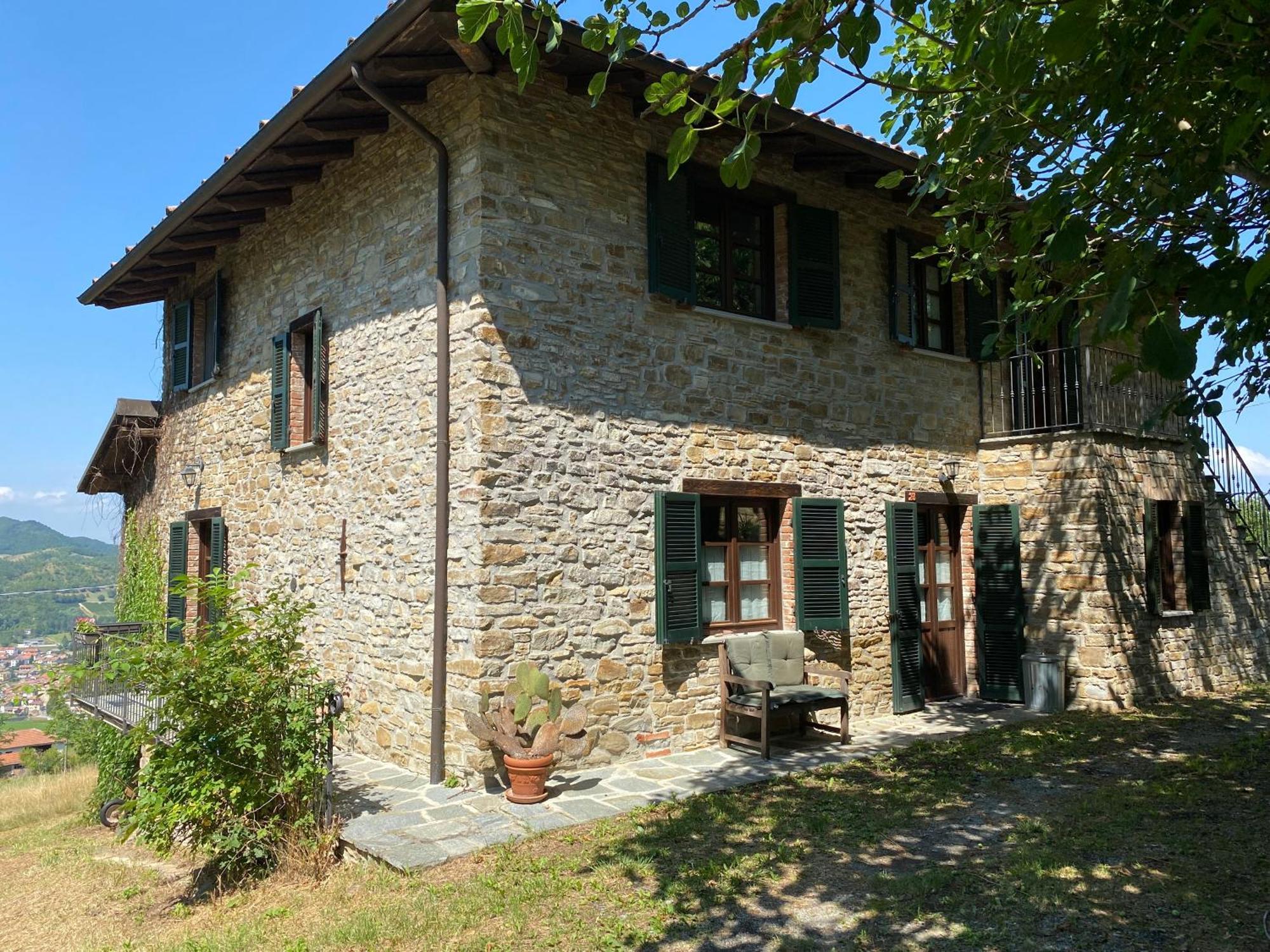 Vakantiehuis Casa Dolce Vista Monastero Bormida Екстериор снимка