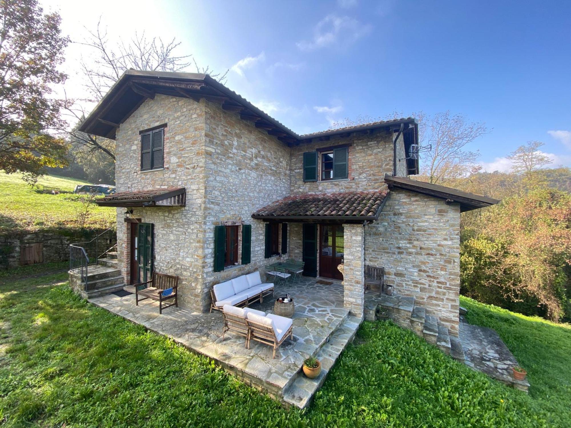 Vakantiehuis Casa Dolce Vista Monastero Bormida Екстериор снимка