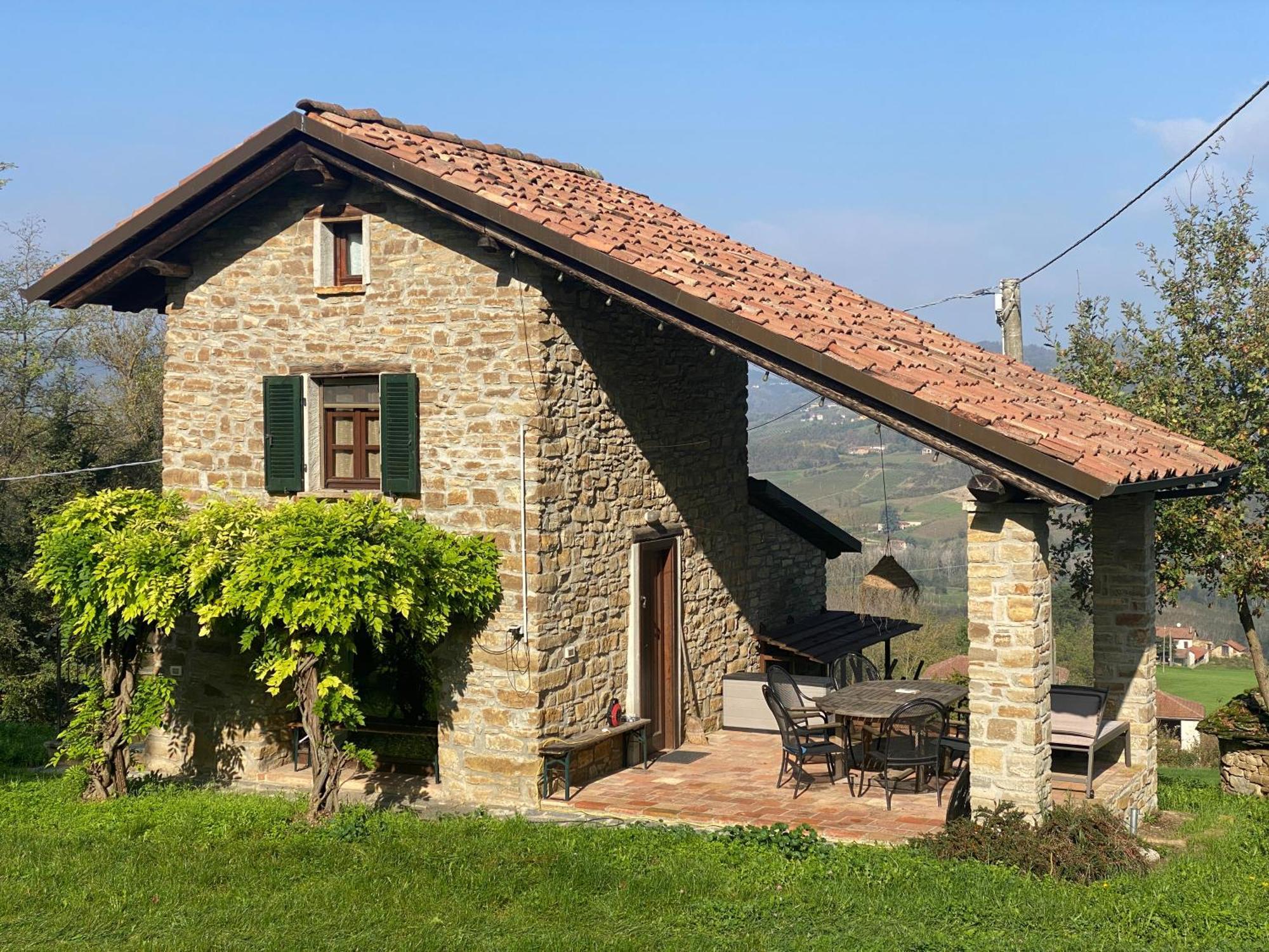 Vakantiehuis Casa Dolce Vista Monastero Bormida Екстериор снимка